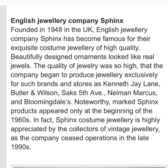 SPHINX VINTAGE🩷💜🤍 BROOCH- - Picture 9 of 9